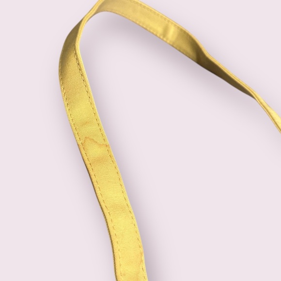 NWT Quacker Factory Chic Women’s Striped Tote Bag - Yellow and Blue Beach - Picture 12 of 12